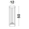 Lampa zewnętrzna stojąca AGUACHICA LE71543 Luces Exclusivas