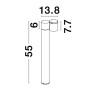 Lampa zewnętrzna stojąca MEJORADA LE71559 Luces Exclusivas