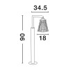 Lampa zewnętrzna stojąca ACEVES LE73513 Luces Exclusivas
