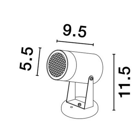 Lampa zewnętrzna stojąca ACUCHA BASE LE73535 Luces Exclusivas