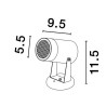Lampa zewnętrzna stojąca ACUCHA BASE LE73535 Luces Exclusivas