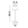 Lampa zewnętrzna przenośna ADOBES LE73541 Luces Exclusivas