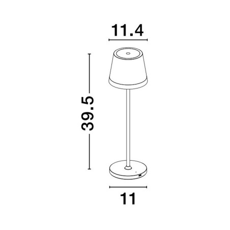 Lampa zewnętrzna przenośna ADOBES LE73542 Luces Exclusivas