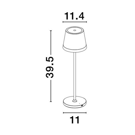 Lampa zewnętrzna przenośna ADOBES LE73544 Luces Exclusivas