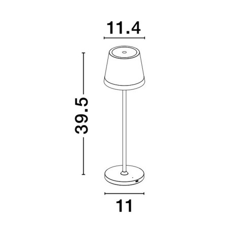 Lampa zewnętrzna przenośna ADOBES LE73546 Luces Exclusivas