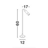 Lampa zewnętrzna stojąca MOMPOS LE73698 Luces Exclusivas