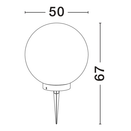 Lampa zewnętrzna stojąca CELENDIN LE73752 Luces Exclusivas