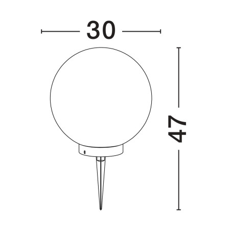 Lampa zewnętrzna stojąca CELENDIN LE73754 Luces Exclusivas