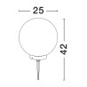 Lampa zewnętrzna stojąca CELENDIN LE73755 Luces Exclusivas