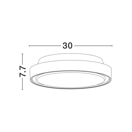Lampa zewnętrzna sufitowa MOLLENDO LE73767 Luces Exclusivas