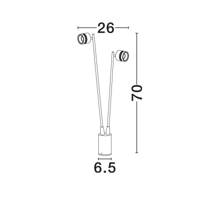 Lampa zewnętrzna stojąca BELANOR LE75165 Luces Exclusivas