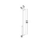 Lampa zewnętrzna ścienna NOVIANO LE75192 Luces Exclusivas