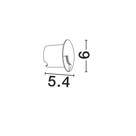 Lampa zewnętrzna ścienna MONZURO LE75337 Luces Exclusivas