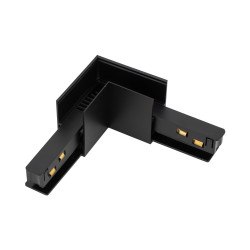 NOWOŚĆ 18019 EASY MAGNETIC ŁĄCZNIK L+ FLEX  BLACK DO SZYNY NATYNKOWEJ Tk Lighting