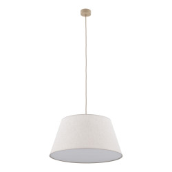 NOWOŚĆ 11317 FORMO SABIA LEN LAMPA WISZĄCA z abażurem 1XE27 Tk Lighting