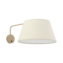 NOWOŚĆ 11342 FORMO SABIA LEN KINKIET z abażurem 1XE27 Tk Lighting