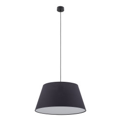 NOWOŚĆ 11318 FORMO BLACK LAMPA WISZĄCA z abażurem 1XE27 Tk Lighting