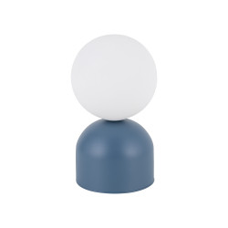 NOWOŚĆ 11387 MIKI NAVY LAMPKA NOCNA 1XG9 Tk Lighting