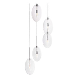 NOWOŚĆ Lampa wisząca OVAL RT2103-5 ZUMA LINE