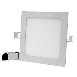 PANEL LED PODTYNKOWY PLAFON SUFITOWY KWADRAT 12W B.NEUTRALNA DomenoLED