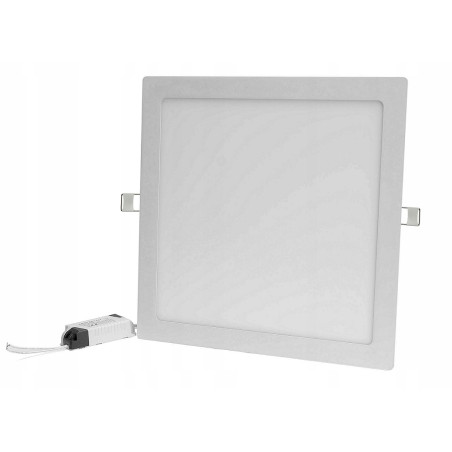 PANEL LED PODTYNKOWY PLAFON SUFITOWY KWADRAT 24W B.ZIMNA DomenoLED