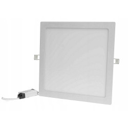 PANEL LED PODTYNKOWY PLAFON SUFITOWY KWADRAT 24W B.CIEPŁA DomenoLED