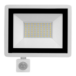 NAŚWIETLACZ Z CZUJNIKIEM RUCHU BIAŁY 50W NEUTRALNY 4000K DomenoLED