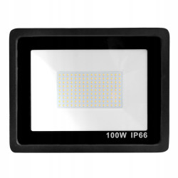NAŚWIETLACZ HALOGEN BEZ CZUJNIKA 100W B.NEUTRALNA 4000K DomenoLED