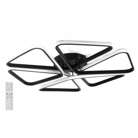 Lampa wiszące Trójkąty MADERA 124W + Pilot AZ133 DomenoLED