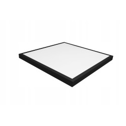 Panel LED NATYNKOWY CZARNY 60 cm X 60 cm 60W barwa ciepła DomenoLED