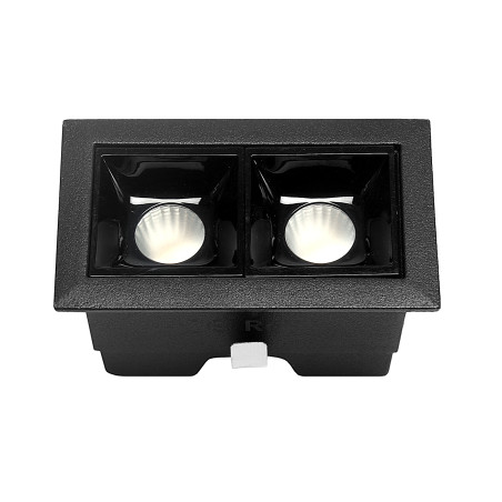 Lampa liniowa Led podtynkowa 4W 4000K czarna JDL-2T DomenoLED