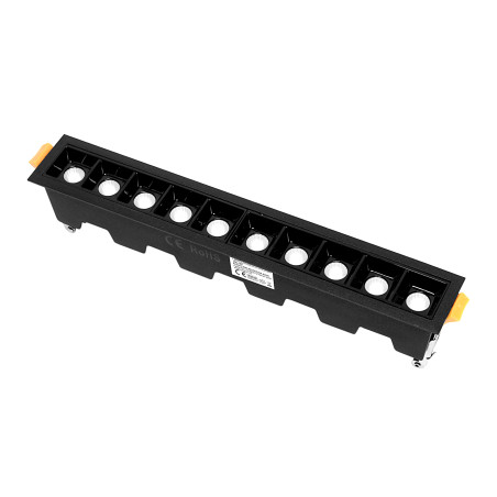 Lampa liniowa Led podtynkowa 20W 4000K czarna JDL-10T DomenoLED