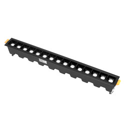 Lampa liniowa Led podtynkowa 30W 4000K czarna JDL-15T DomenoLED
