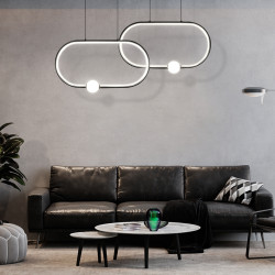 Lampa Led wisząca 48W 4000K DL-G08 NOLIO DomenoLED