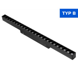 Lampa z diodami do szyn magnetycznych 24W 3000K DDCX-GS24-436 - TYP B DomenoLED