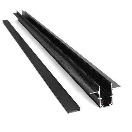 Szyna magnetyczna podtynkowa czarna LL-20D 150cm DomenoLED