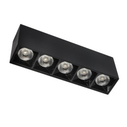Lampa liniowa natynkowa 15w 3000K czarna JDL-3T DomenoLED
