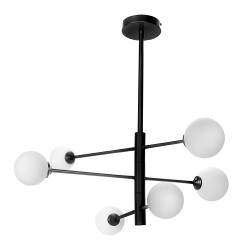 Lampa Dekoracyjna AM201 6xG9 Czarna GARDA DomenoLED