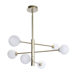 Lampa Dekoracyjna AM201 6xG9 Złota GARDA DomenoLED