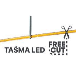 Taśma LED COB 24V 13W 528LED/m FREECUT 3000K CRI 90 - Rolka 30m. DomenoLED