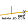 Taśma LED COB 24V 13W 528LED/m FREECUT 3000K CRI 90 - Rolka 30m. DomenoLED