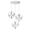 Lampa Loft Sweden okrągła PZE-609 Biała DomenoLED