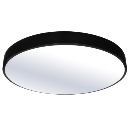 Plafon Natynkowy LED 40cm Okrągły BB01 40W 3000K Czarny DomenoLED