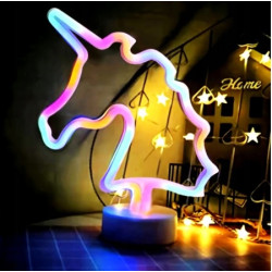 Lampka Nocna Jednorożec PV917 2W Multicolor DomenoLED