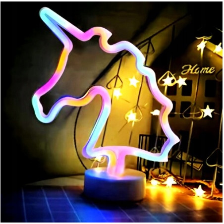 Lampka Nocna Jednorożec PV917 2W Multicolor DomenoLED