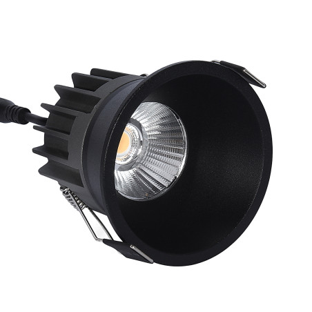 Oprawa wpuszczana PZE-921 IP44 6W 3000K czarny DomenoLED