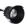 Oprawa wpuszczana PZE-921 IP44 6W 3000K czarny DomenoLED