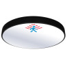 Plafon natynkowy LED 40cm Okrągły BB03 40W 4000K z czujnikiem czarny PIR DomenoLED