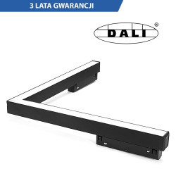 Lampa magnetyczna DDCX-B12 24W DALI CCT czarny DomenoLED