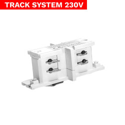Łacznik prosty Track System LL-DX1 biały DomenoLED